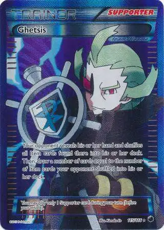 Pokemon Trading Card Game Black & White Plasma Freeze Ultra Rare Ghetsis #115 [Moderately Played]