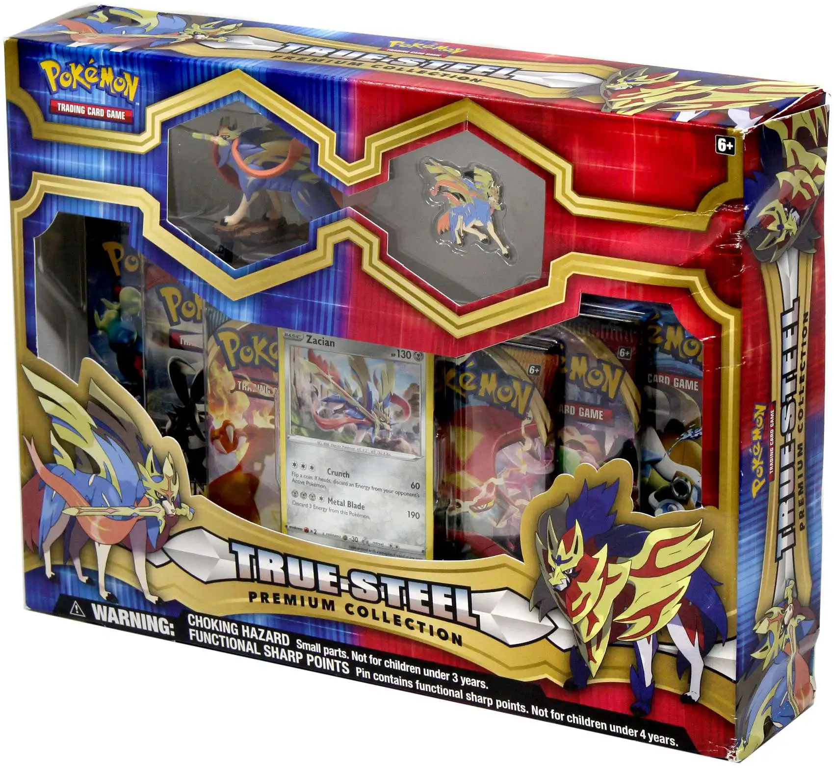 Pokemon True Steel Zacian Premium Collection Booster Packs