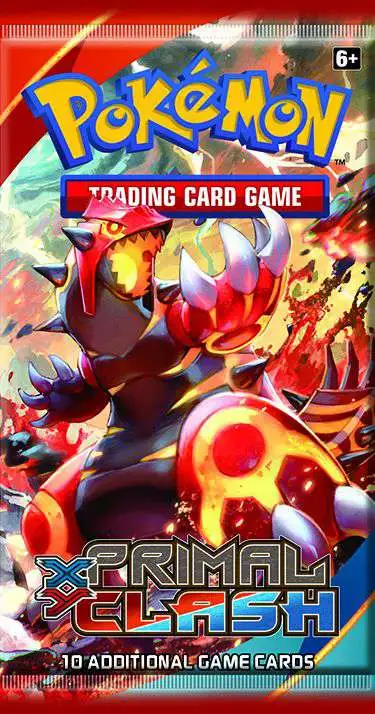 10 Cards per Pack Pokemon XY Primal Clash Booster Packs Eight 8 Packs 