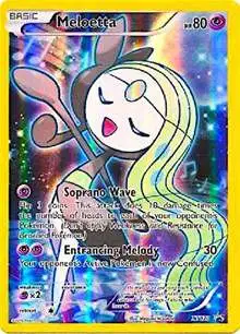 Pokemon X & Y Promo Holo Rare Meloetta XY120