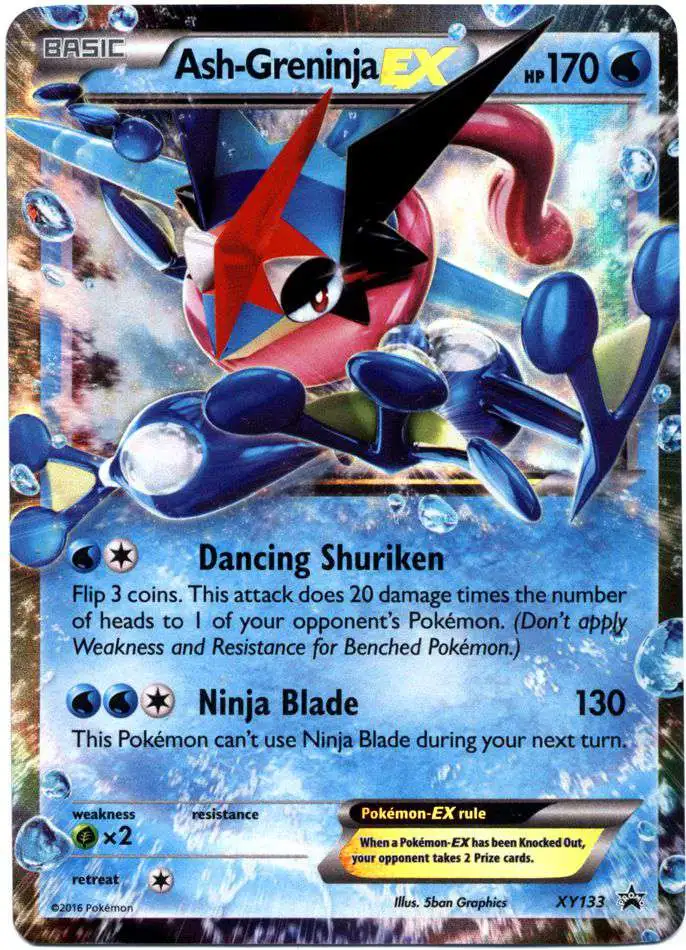 pokemon card greninja Greninja EX 132 Promo Case
