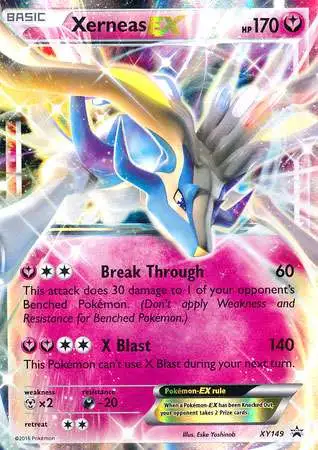 Pokemon X & Y Promo Promo Holo Xerneas EX XY149 [Shiny]