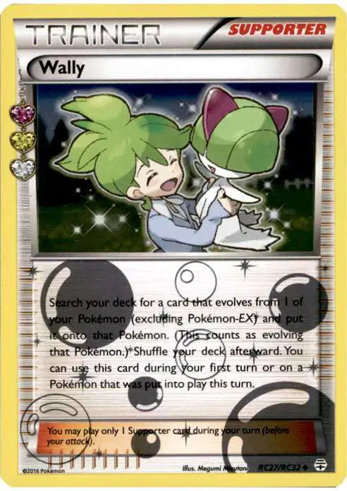 Pokemon X & Y Generations Radiant Collection Uncommon Wally RC27