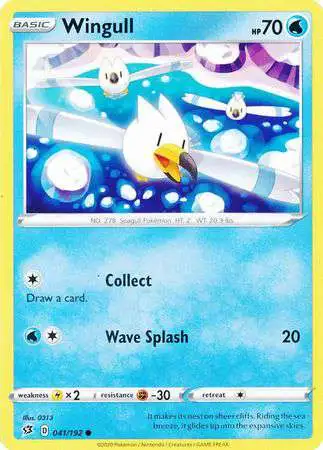 Pokemon Trading Card Game Sword & Shield Rebel Clash Common Wingull #41