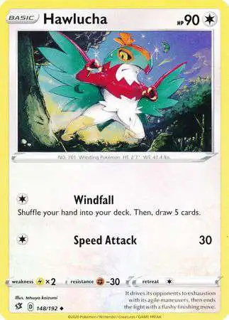 Pokemon Trading Card Game Sword & Shield Rebel Clash Uncommon Hawlucha #148