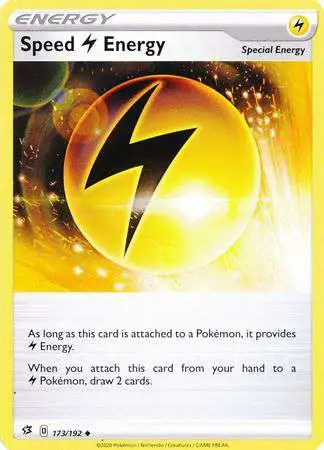 Pokemon Trading Card Game Sword & Shield Rebel Clash Uncommon Speed L Energy #173