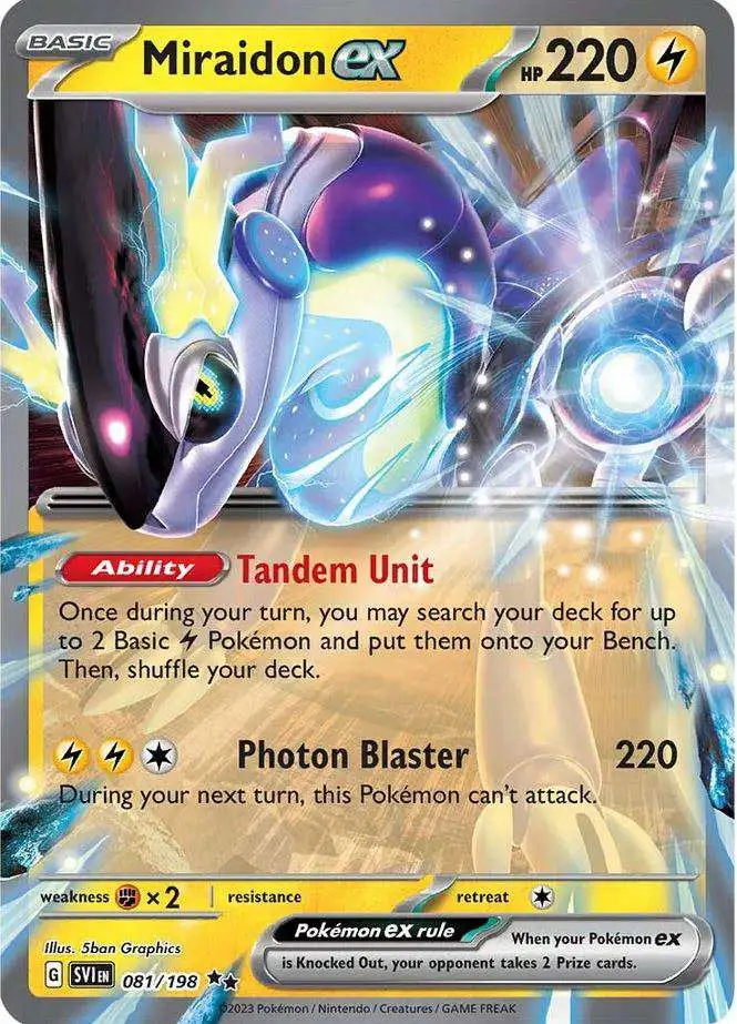 Miraidon (Scarlet & Violet 080/198) – TCG Collector