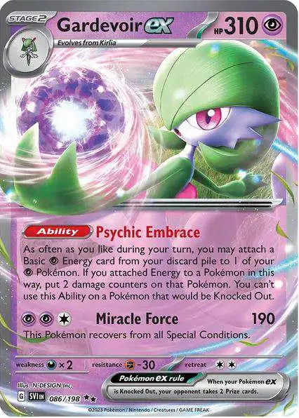 Pokemon TCG - Gardevoir EX - 228/198 Scarlet & Violet Secret Full