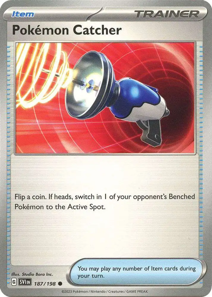 Scarlet & Violet Base Set Common Pokemon Catcher #187