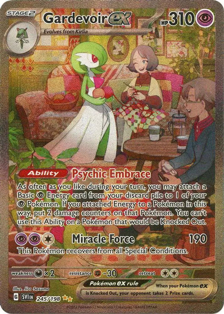  Gardevoir ex 086/198 Holo - Scarlet & Violet - Pokemon  Evolution 3 Card Lot - Ralts & Kirlia : Toys & Games