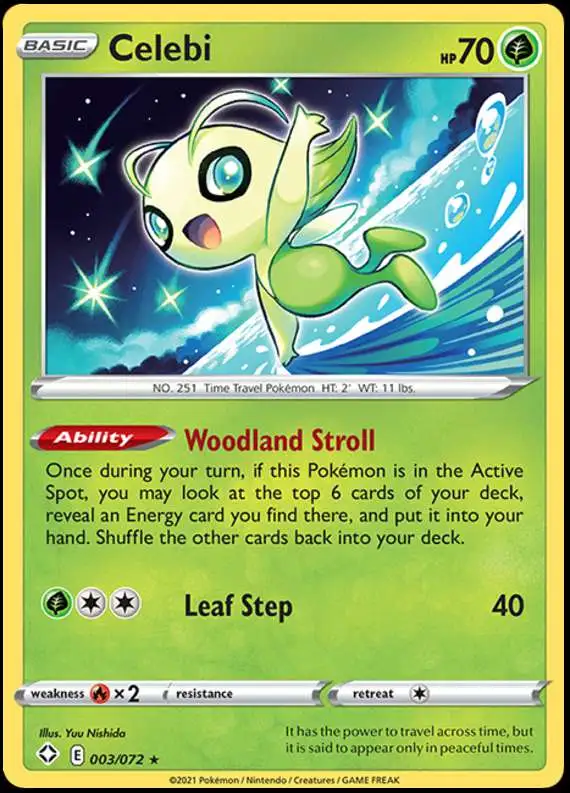 Pokemon Shining Fates Rare Celebi #3