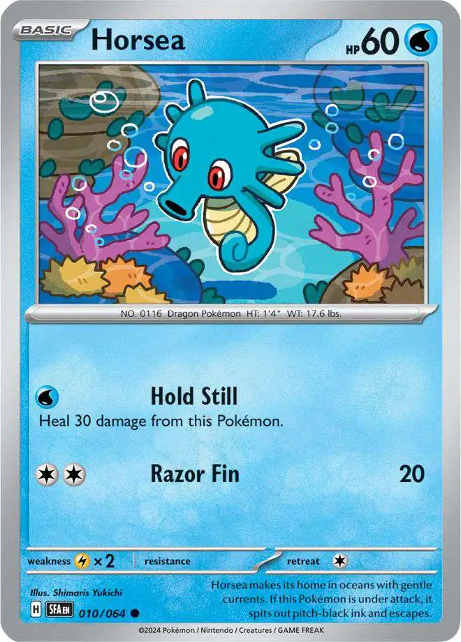 Pokemon Trading Card Game Shrouded Fable Common Horsea #10