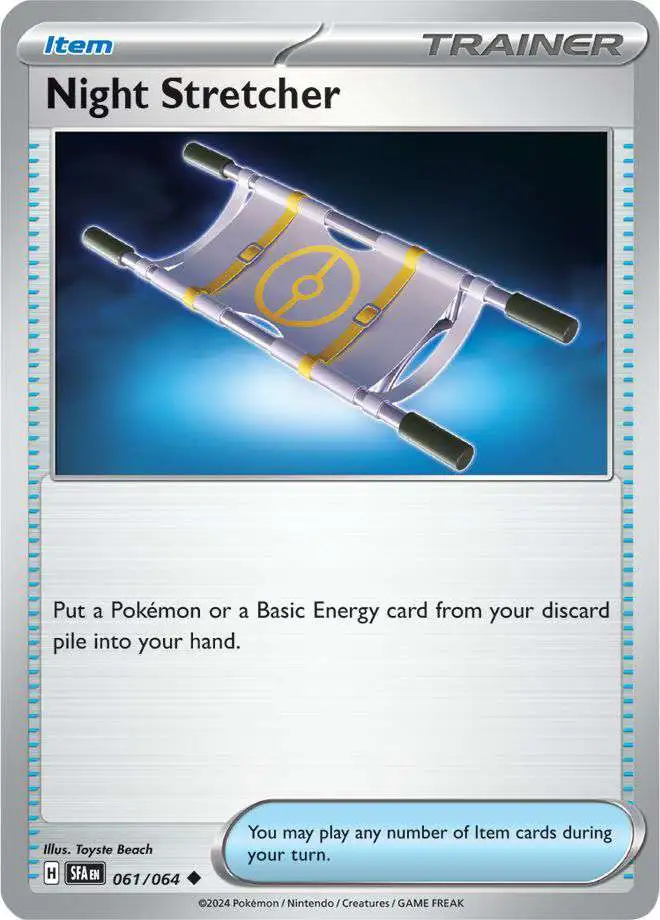 Pokemon Trading Card Game Shrouded Fable Uncommon Night Stretcher #61