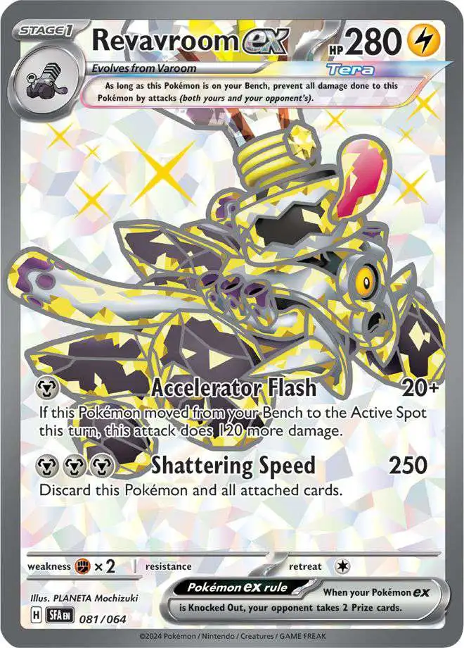 Pokemon Trading Card Game Shrouded Fable Single Card Ultra Rare Revavroom  ex 81 - ToyWiz