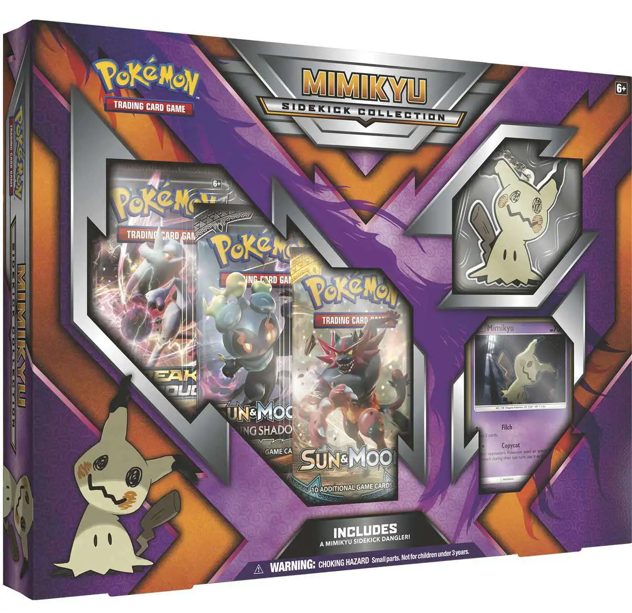 Pokémon Pikachu Mimikyu Sidekick Collection Box 3 Pack for sale online 