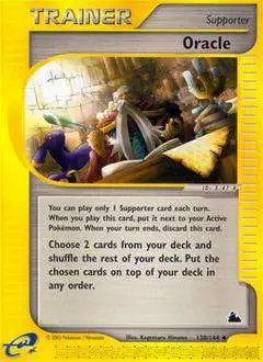 Pokemon Skyridge Uncommon Oracle #138