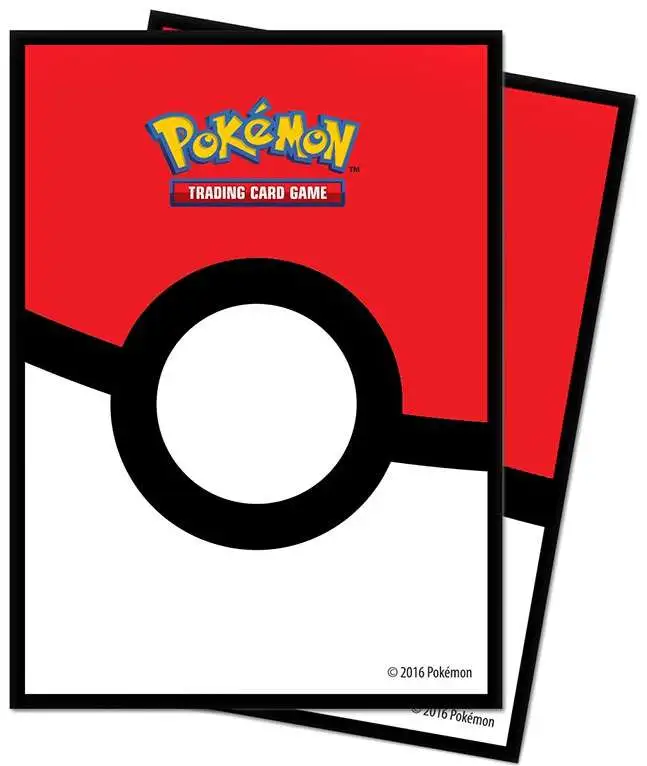 Ultra Pro Pokemon Trading Card Game Poke Ball Card Sleeves [65 Count]