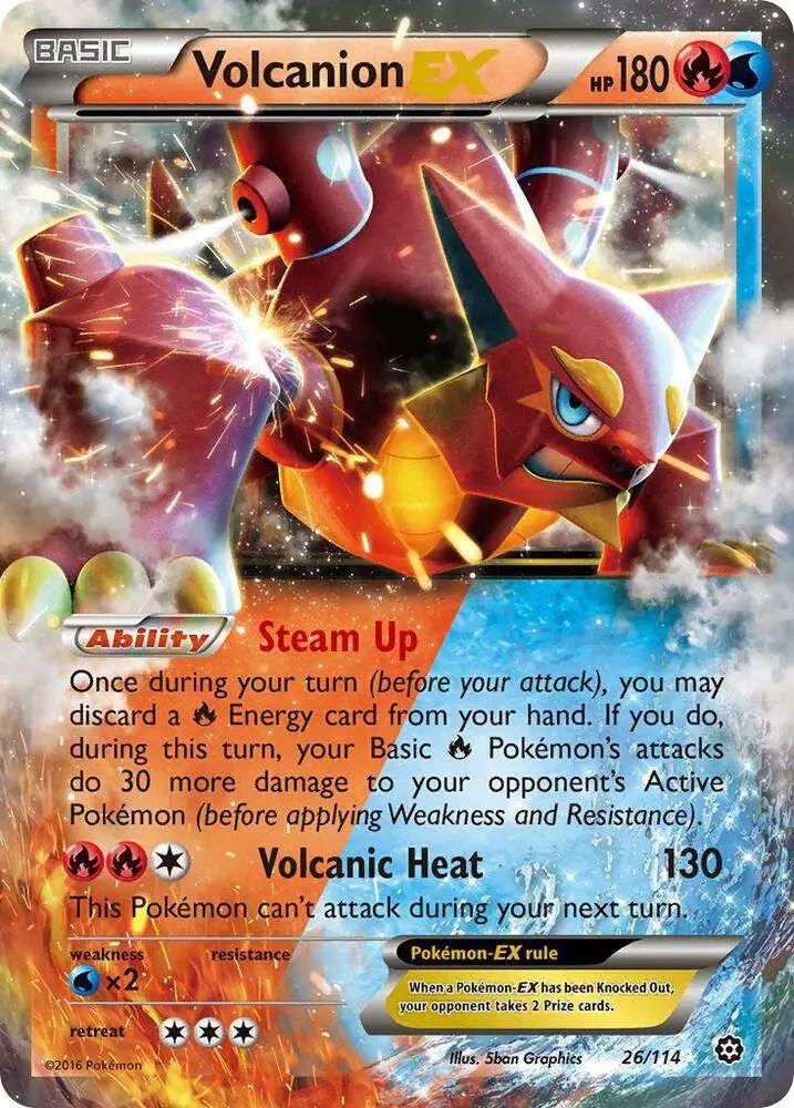 pokemon steam siege rare cards Card Holo Xerneas XY 81/114 [4M] Iron Tail (100x)Flip a coin until you get tails The Most Expensive Steam Siege