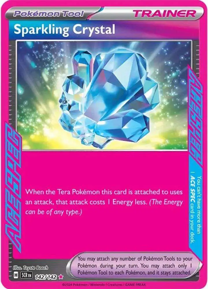 Pokemon Trading Card Game Stellar Crown Single Card ACE SPEC