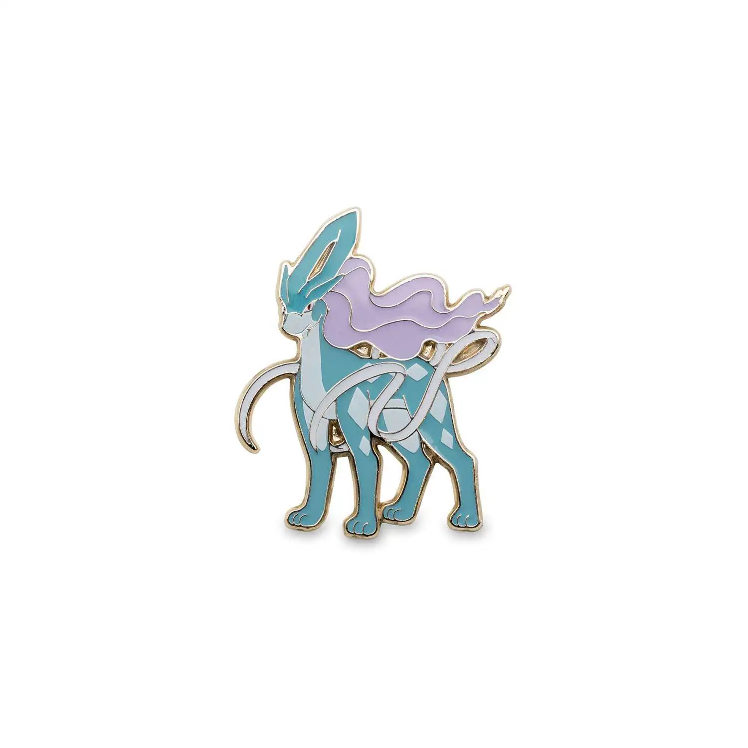 thumbnail image 2 of Pokemon Legendary Dogs Pin Set – Raikou, Entei, Suicune – Collectible Enamel Pins, Used 2 of 5