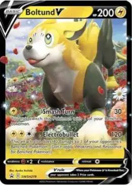 Pokemon Sword and Shield Promo Ultra Rare Boltund V #219