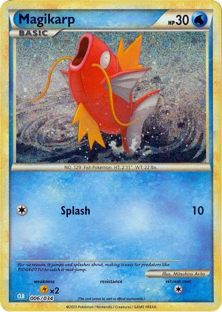 Pokemon Trading Card Game Classic Classic Collection Magikarp #6 [CLB]