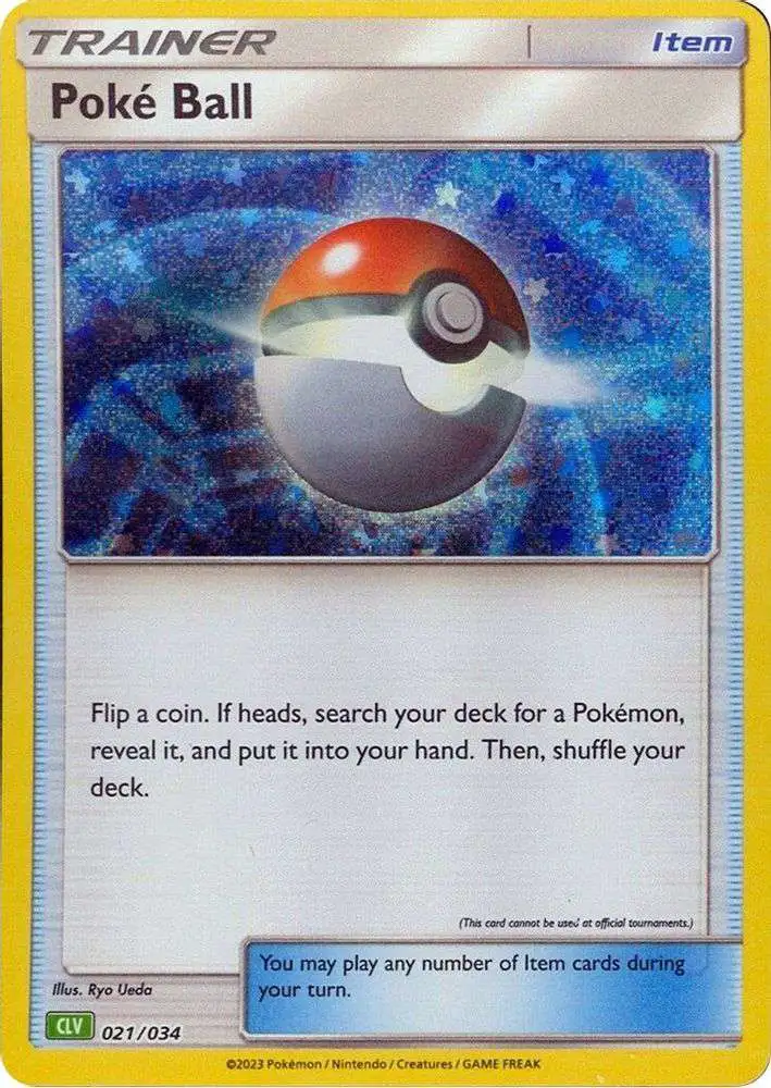 Pokemon Trading Card Game Classic Classic Collection Poke Ball #21 [CLV]