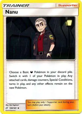 Pokemon Trading Card Game Sun Moon Team Up Single Card Uncommon