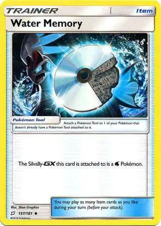 Pokemon Trading Card Game Sun & Moon Team Up Uncommon Water Memory #157