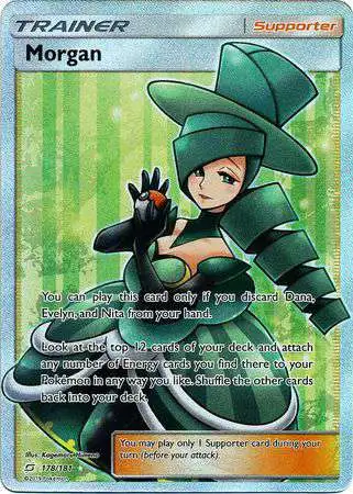 Pokemon Trading Card Game Sun & Moon Team Up Ultra Rare Morgan #178