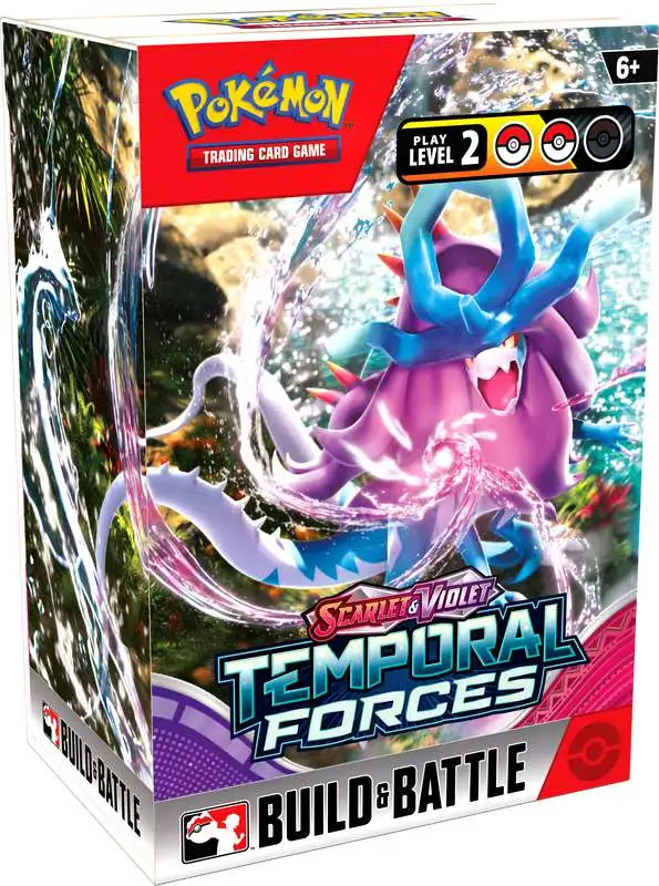 Pokemon Temporal Forces Build & Battle Box [4 Booster Packs & Promo Card]