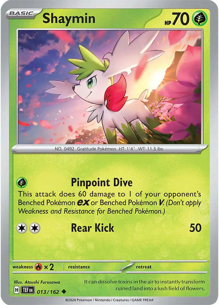 Pokemon Temporal Forces Uncommon Shaymin #13