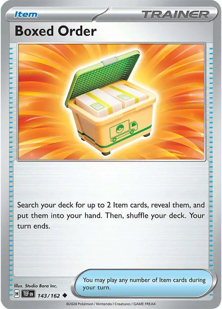 Pokemon Temporal Forces Uncommon Boxed Order #143