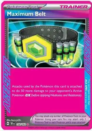Pokemon Scarlet & Violet Temporal Forces ACE SPEC Rare Maximum Belt #154