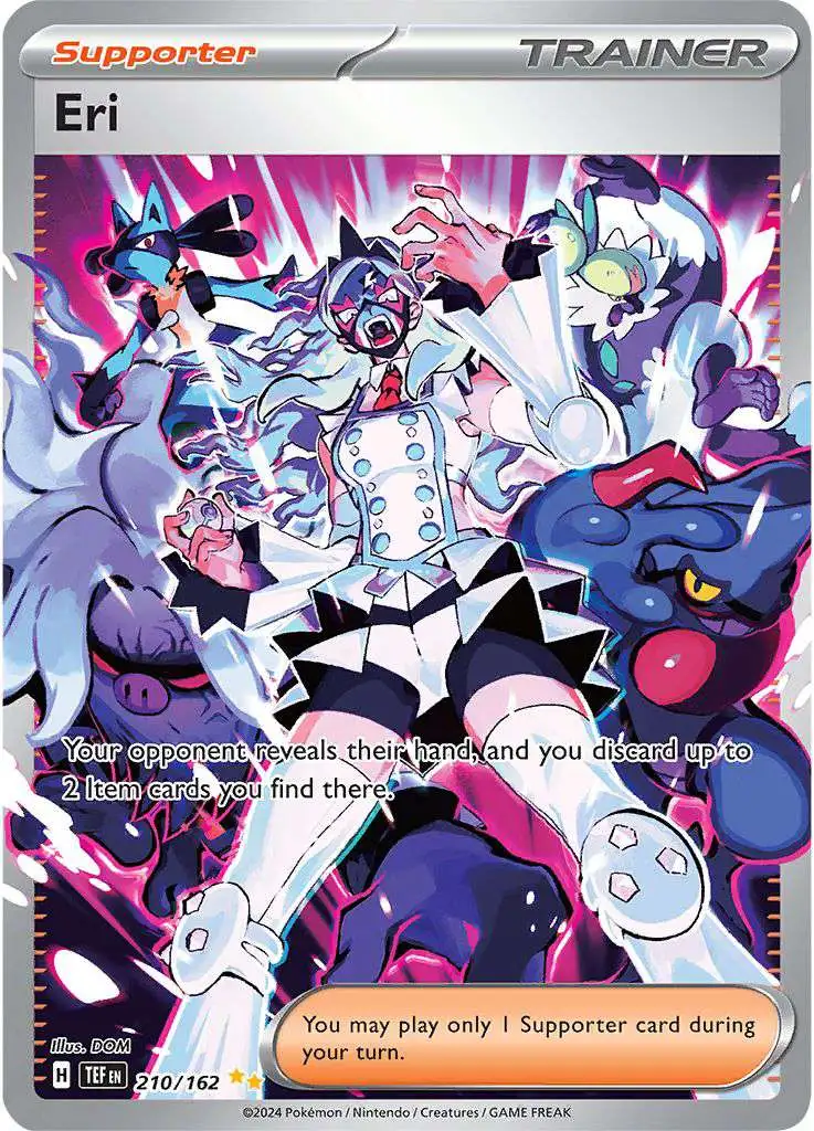 Pokemon Temporal Forces Special Illustration Rare Eri #210