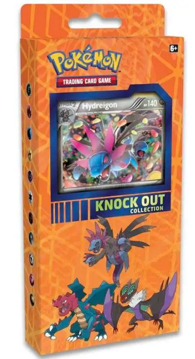 Pokemon Knock Out Hydreigon Collection [2 Booster Packs, 3 Foil Cards & Coin!]