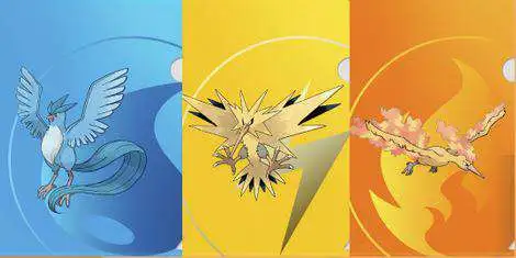 Ultra Pro Pokemon Trading Card Game Articuno, Zapdos & Moltres Tournament Folio 3-Pack (Pre-Order ships June)