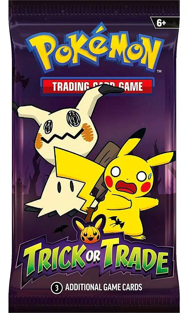 Pokemon 2023 Halloween Trick or Trade BOOster Pack [3 Cards (Great for Trick or Treating Hand Outs!)]