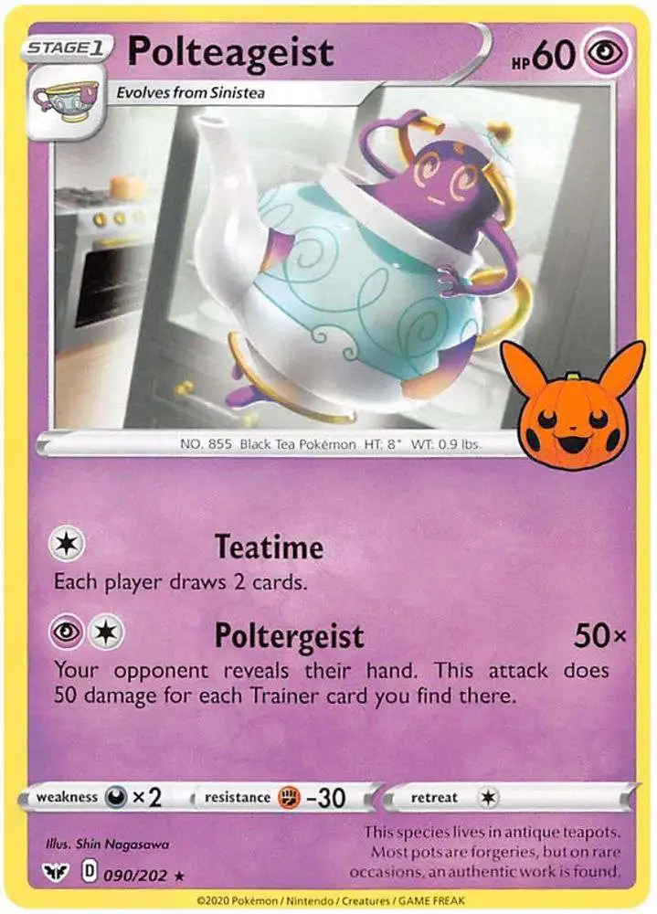 2023 trick or trade rare cards Pokemon - Trick or Trade (2023) - Polteageist main image 0