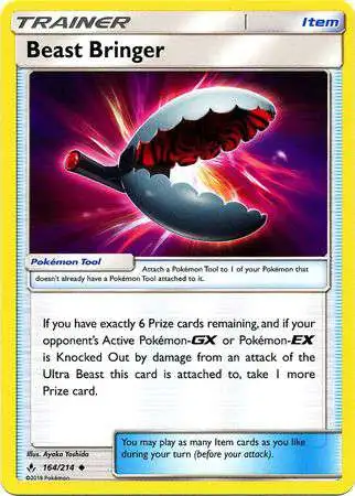 Pokemon Trading Card Game Sun & Moon Unbroken Bonds Uncommon Beast Bringer #164