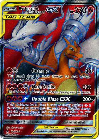 ポケモンカード Reshiram & Charizard GX #007 Reshiram & Charizard GX - 007/095 - SM10: Double Blaze
