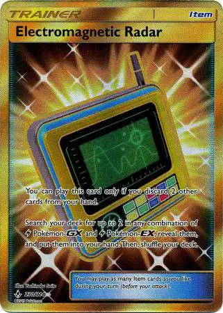Pokemon Trading Card Game Sun & Moon Unbroken Bonds Secret Rare Electromagnetic Radar #230