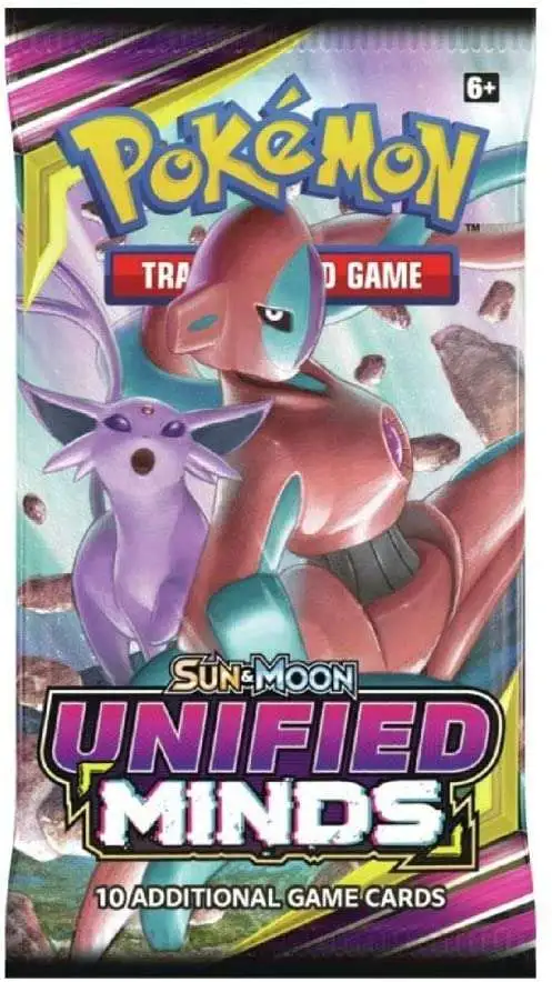Factory Sealed New Pokemon TCG Sun&Moon Unified Minds Booster Box 36 Packs 