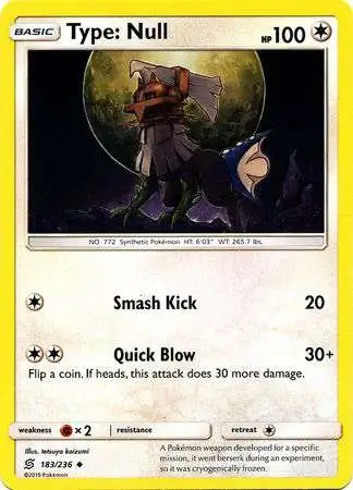 Pokemon Trading Card Game Sun & Moon Unified Minds Uncommon Type: Null #183