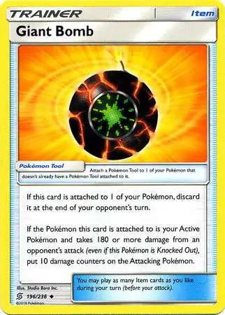 Pokemon Trading Card Game Sun & Moon Unified Minds Uncommon Giant Bomb #196