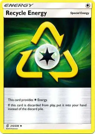 Pokemon Trading Card Game Sun & Moon Unified Minds Uncommon Recycle Energy #212