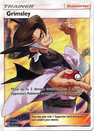 Pokemon Trading Card Game Sun & Moon Unified Minds Ultra Rare Grimsley #234