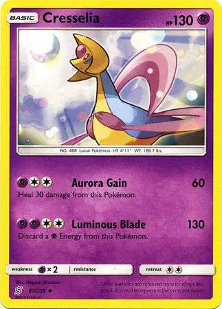 Pokemon Trading Card Game Sun & Moon Unified Minds Uncommon Cresselia #87