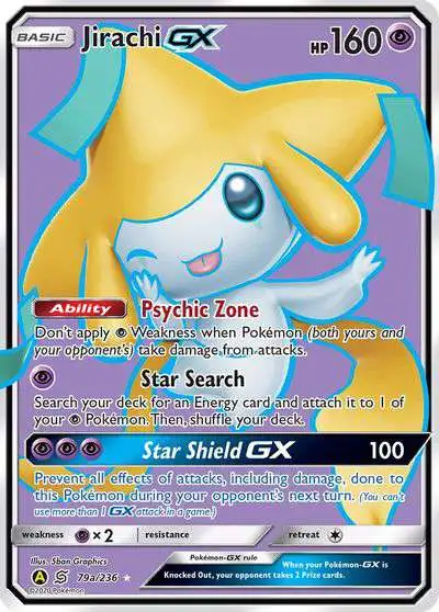 Pokemon Trading Card Game Promo Card Promo Jirachi GX #79a [Alternate Art]