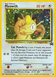 Pokemon WotC Promo Meowth #10 [Sealed in Bag]